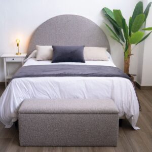 Cabecero Marsella en color ASCOT TOFFEE, vista 3