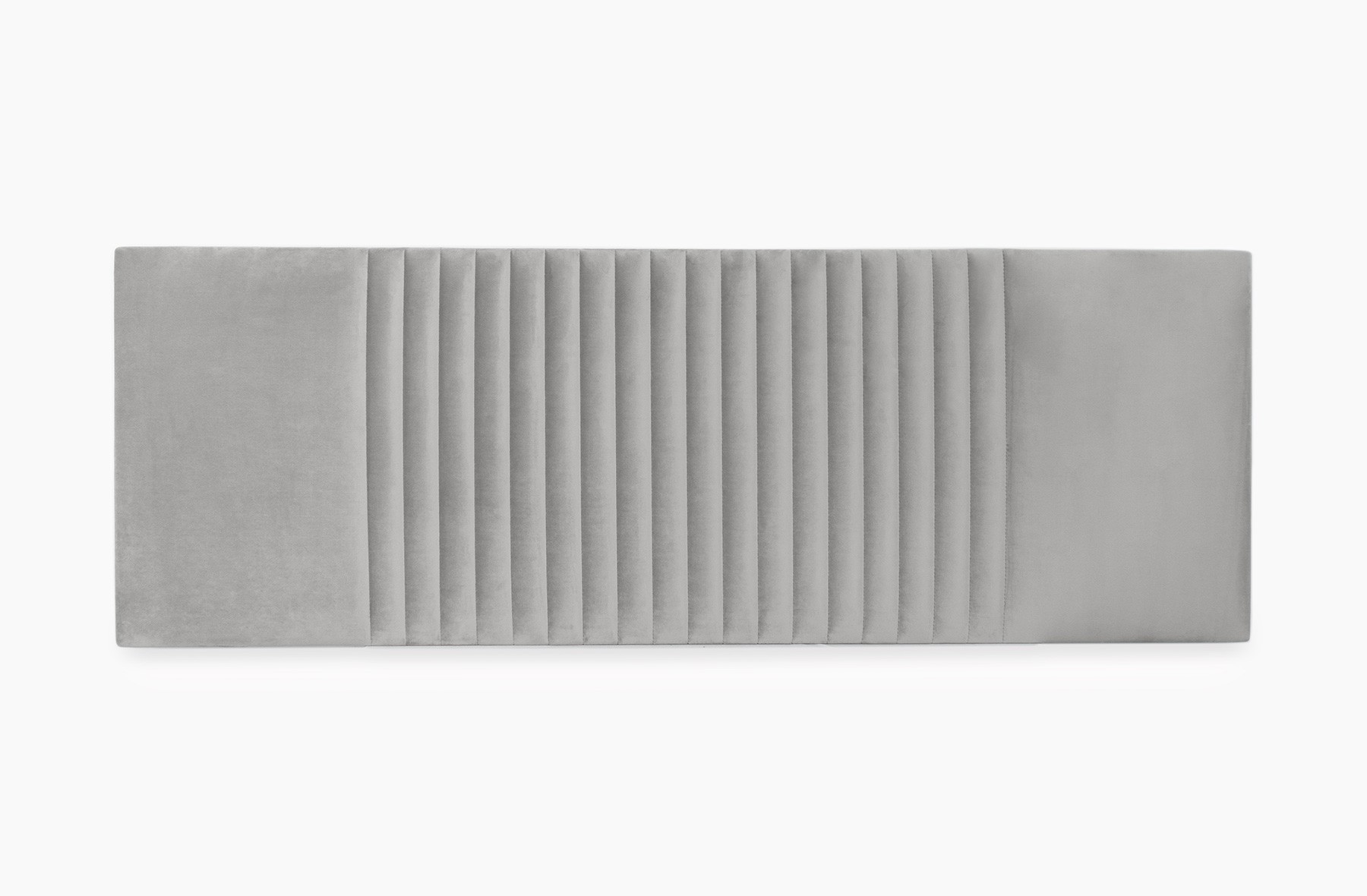 Cabecero Ribs en color Gris, vista 1