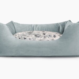 Cama para mascotas azul, vista 2